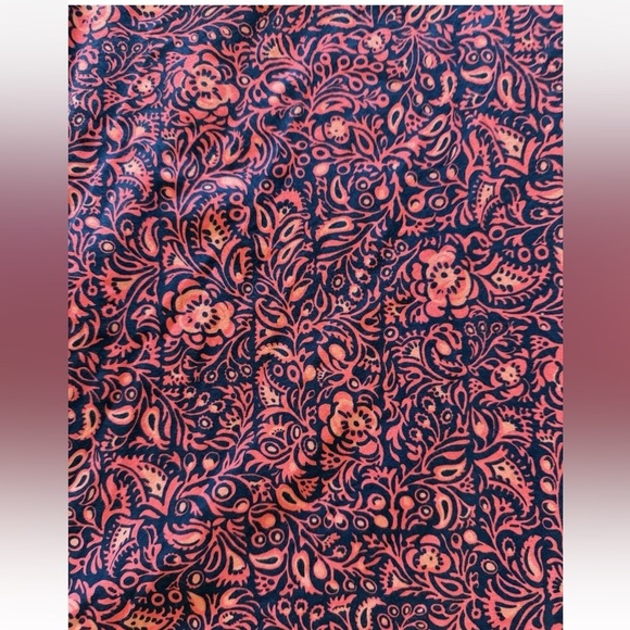 Patagonia Margot Organic Cotton Dress Sz L Red Floral A Line Stretch Travel Gorp - Picture 3 of 4